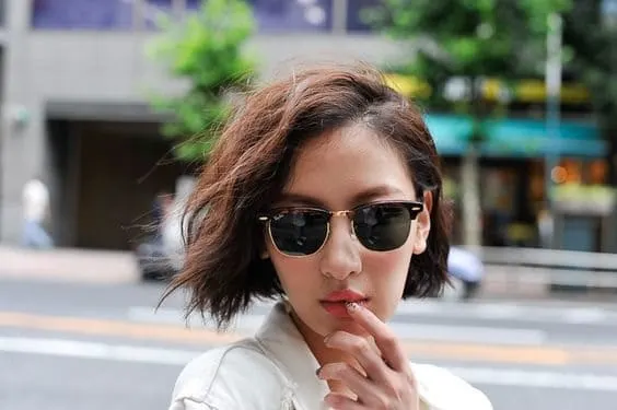 japanese cropped bob haircut