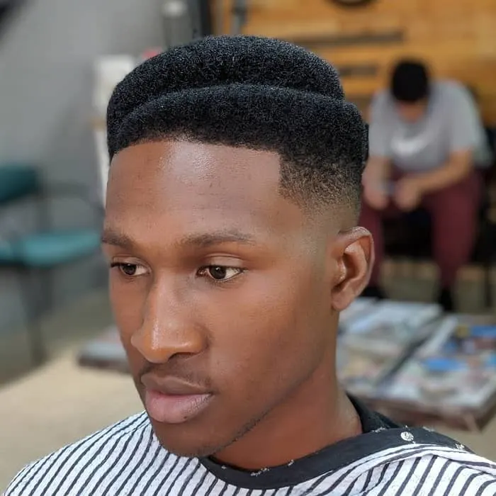 juice box haircut with low fade