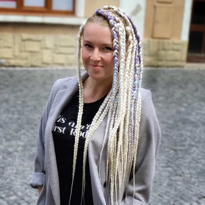 jumbo box braids for white girl