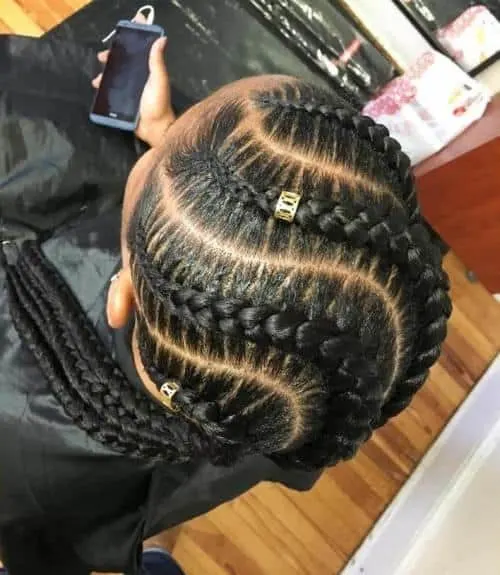 Kanye snake braids for women