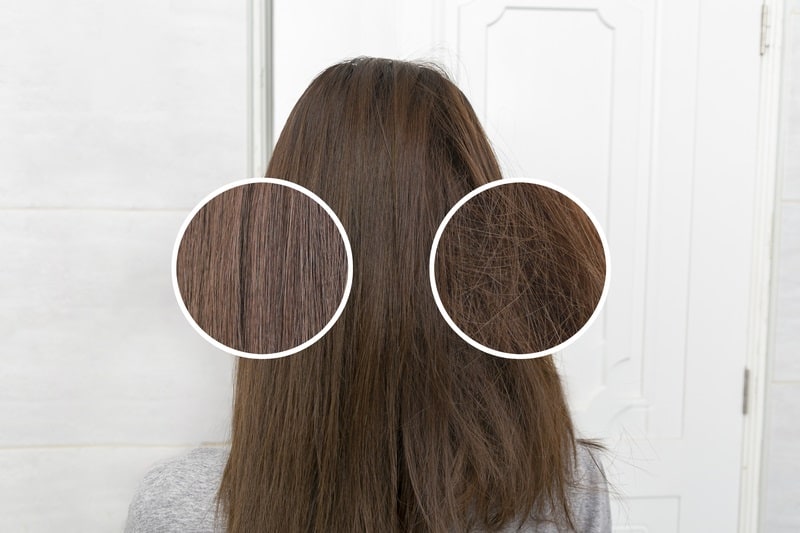 keratin treatment - before and after