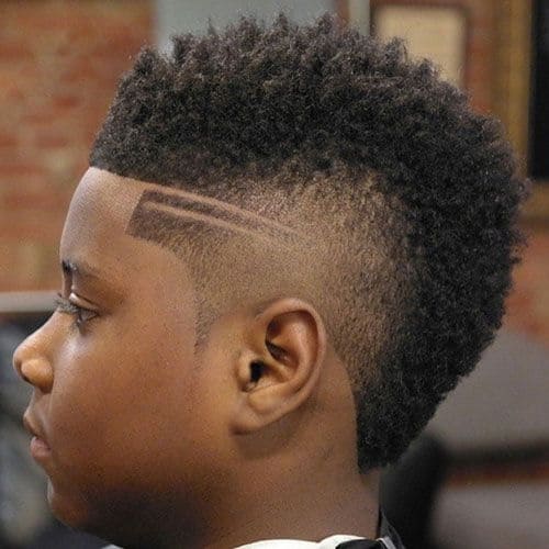 mohawk haircut for nigerian kids