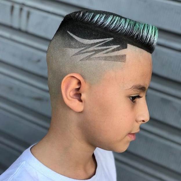 Fohawk Haircut Boys Kids Fohawk