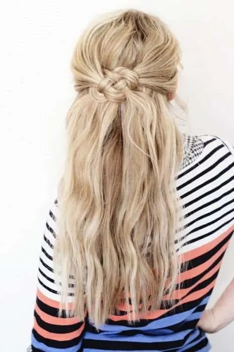Celtic Knot Braided Hairstyle