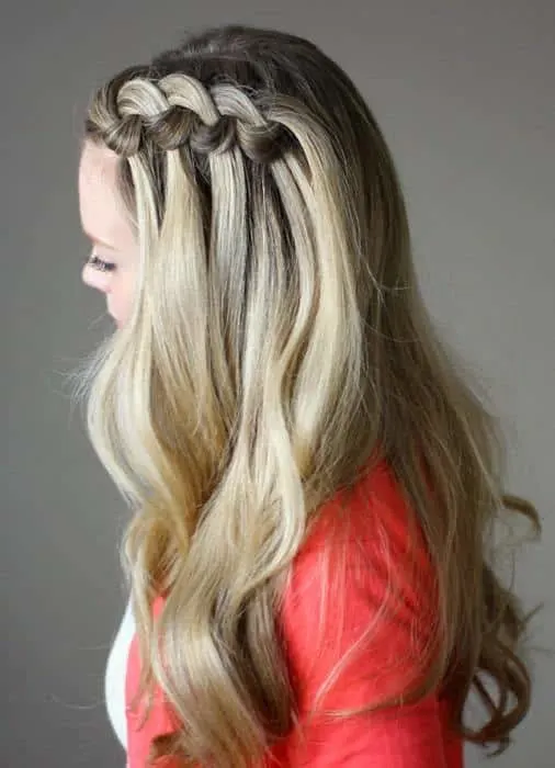 Knotted Crown Braid for Women