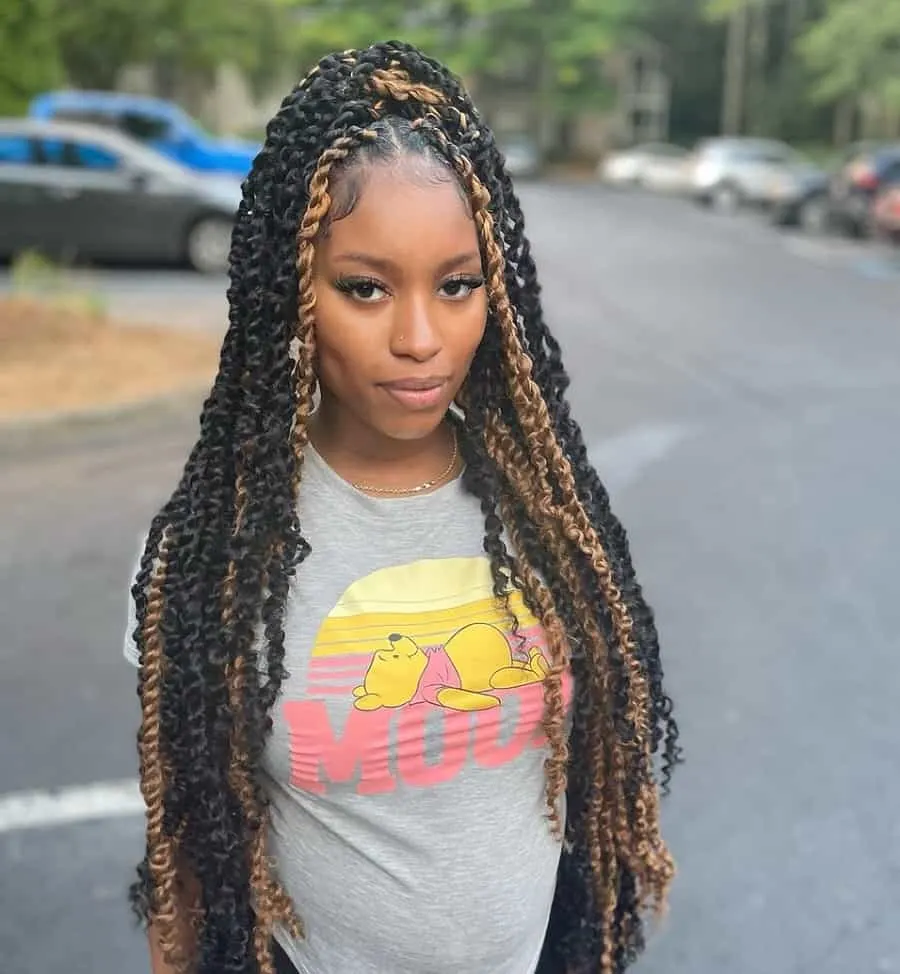 knotless passion twists