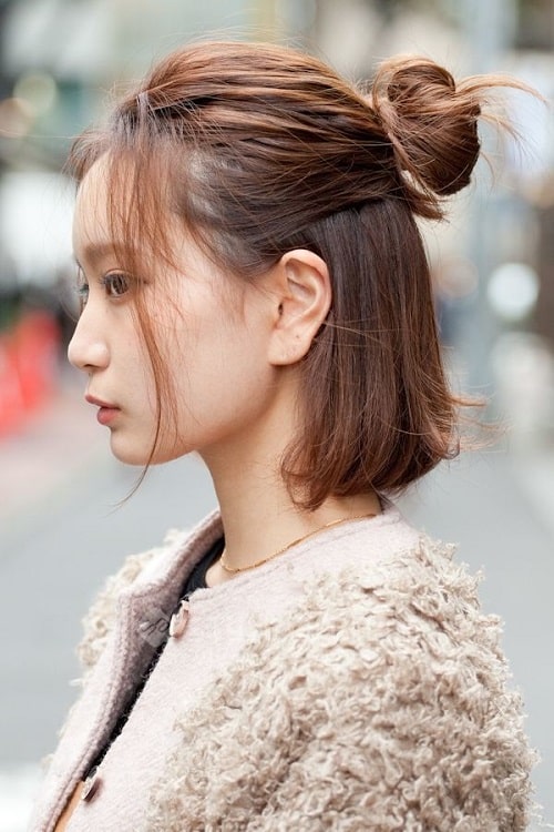 korean inspired bangs for women