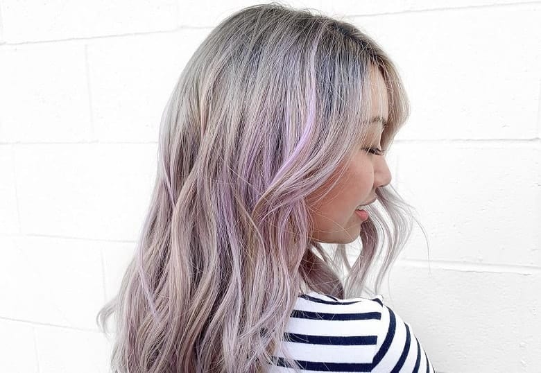 How to Get Lavender Grey Hair
