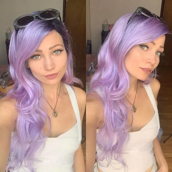 lavender hair color