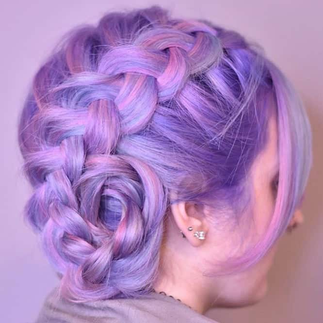 lavender hairstyles