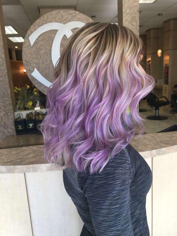 25 Coolest Lavender Ombre Hair Color Ideas For 2021 6622