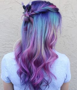 41 Beautiful Blue and Purple Hair Color Ideas – HairstyleCamp