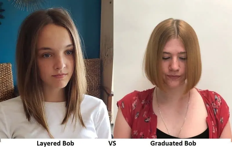 Layered Bob and Graduated Bob - Are They Same?
