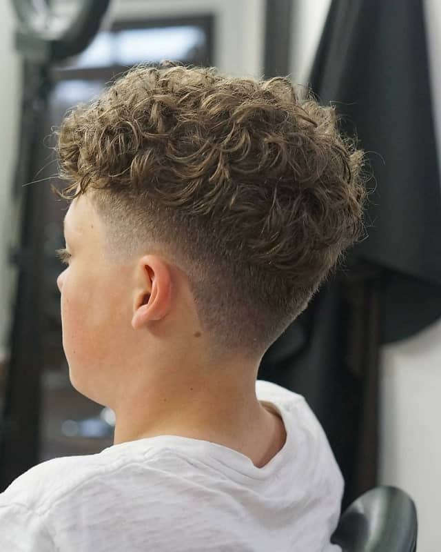 curly layered haircuts for men
