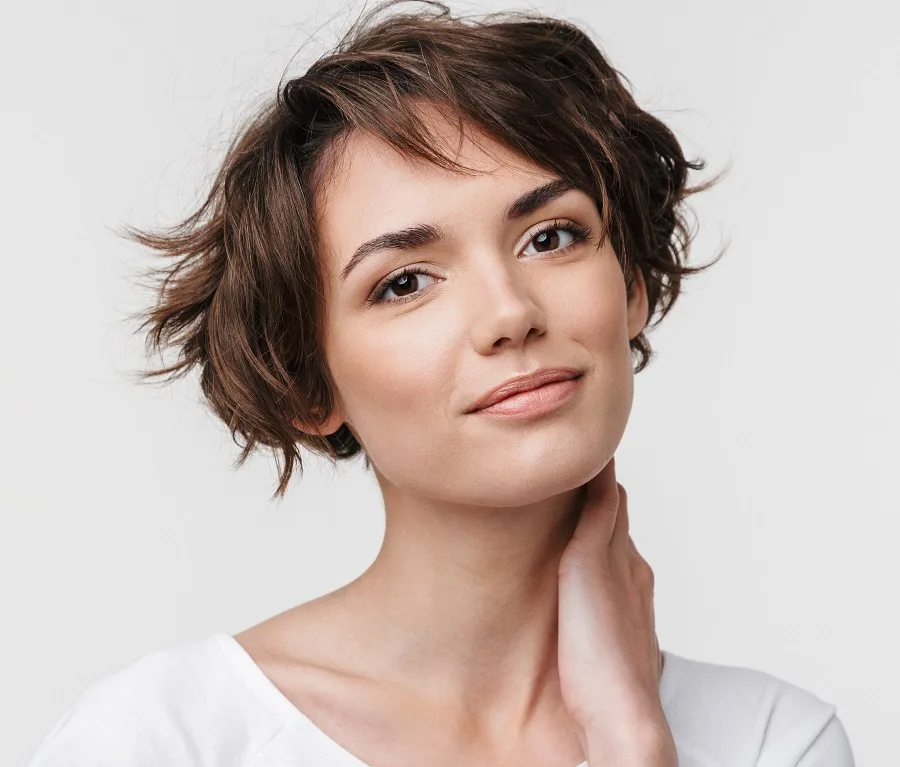 layered pixie bob