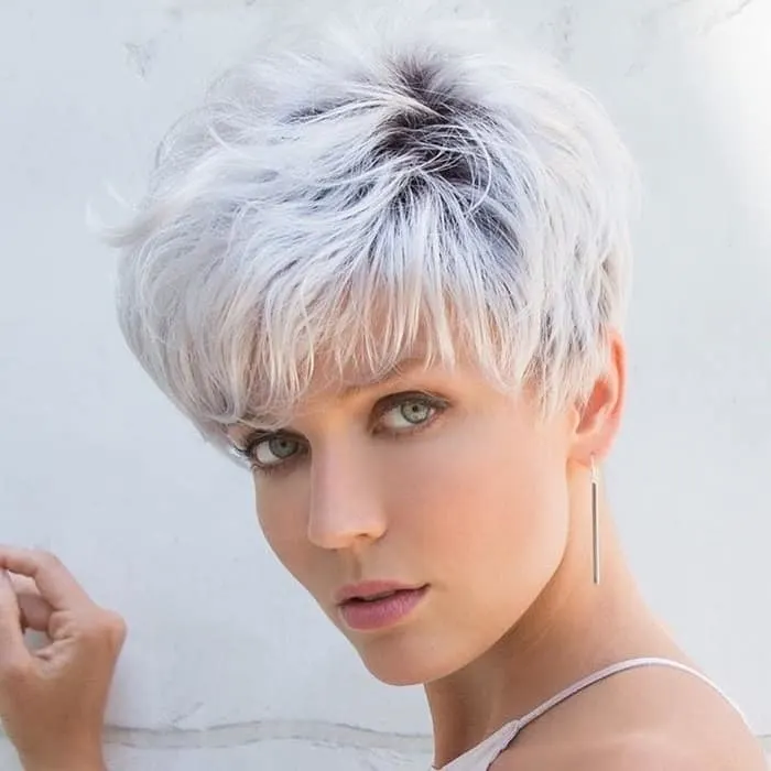 Layered Pixie with Bangs