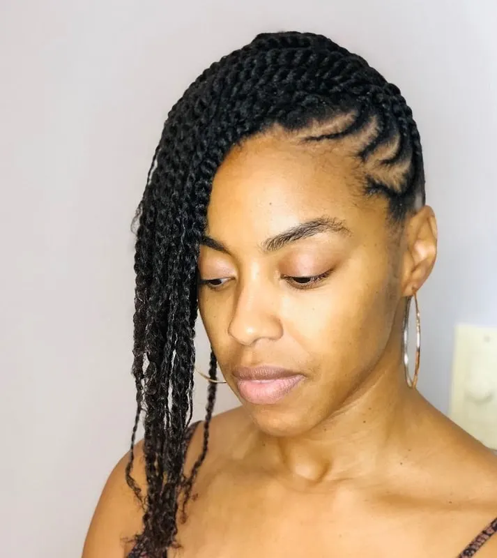 lemonade twist braids