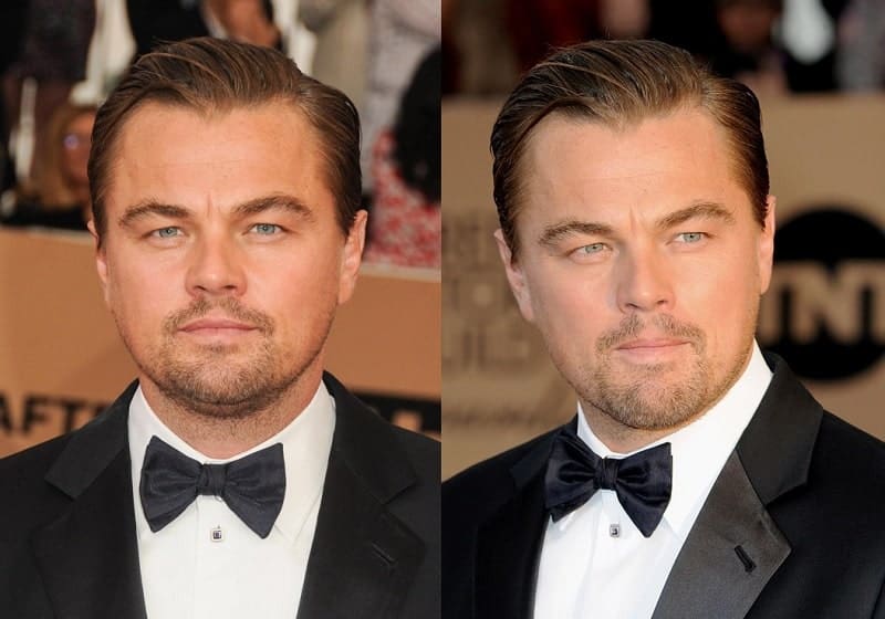 Leonardo DiCaprio's chin strap beard