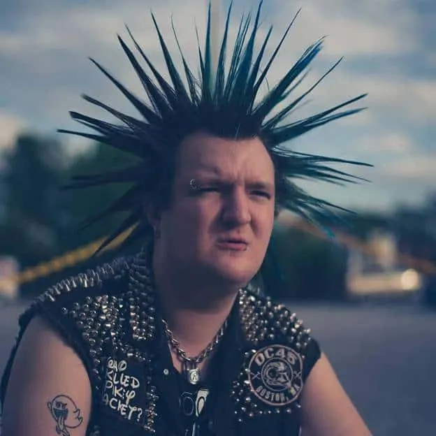 funky liberty spike hairstyles for men