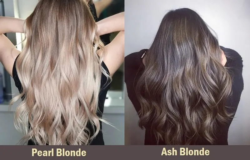 Pearl Blonde vs. Ash Blonde