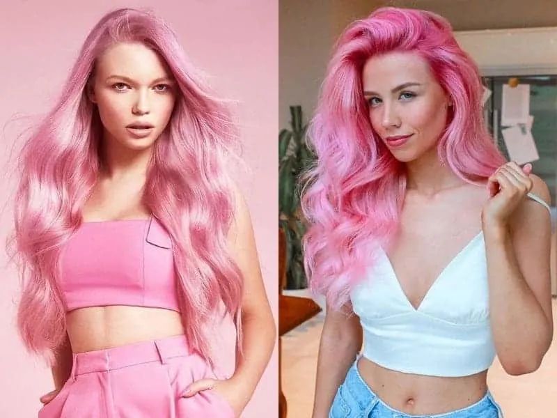 Light Pink Hair