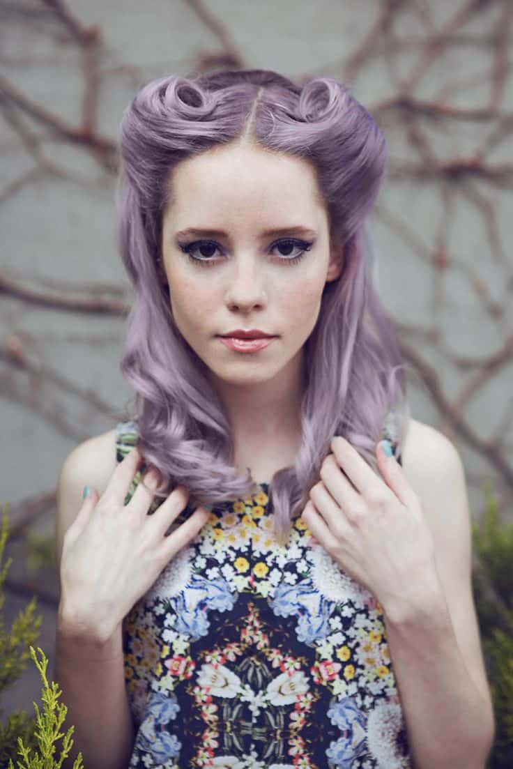 20 Prettiest Lilac Hair Shade Ideas for 2022 | lilac hair 3