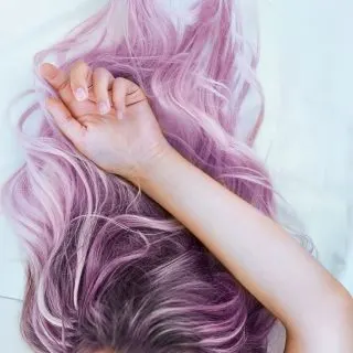 lilac hair