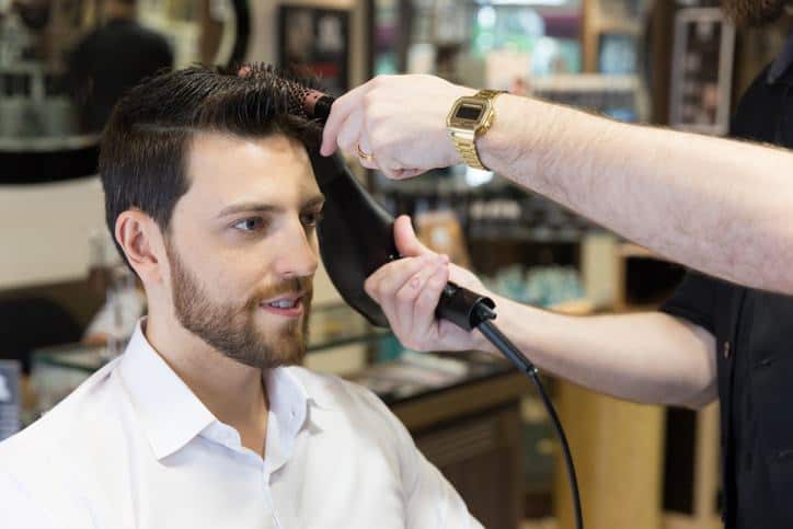 line haircut design for men