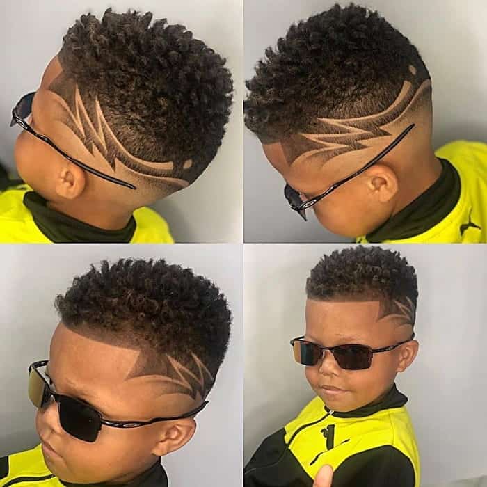 little black boy haircut