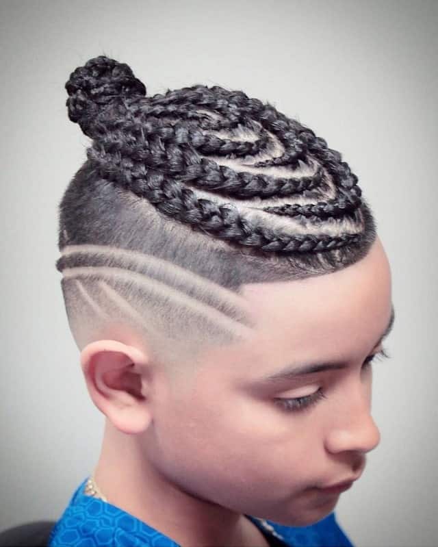 40 Cool Little Boy Braids That Are Trendy in 2024