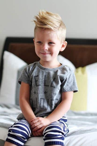 20 Lovely Little Boy Haircuts for Straight Hair