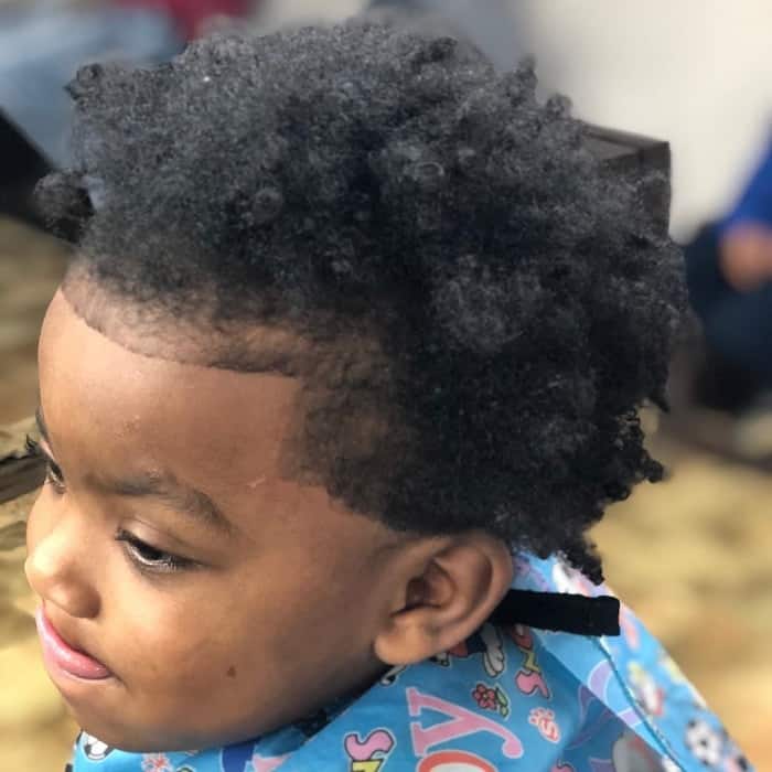  afro hairstyle for little boy