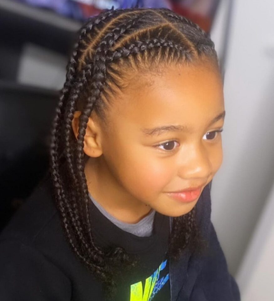 40 Cool Little Boy Braids That Are Trendy In 2024