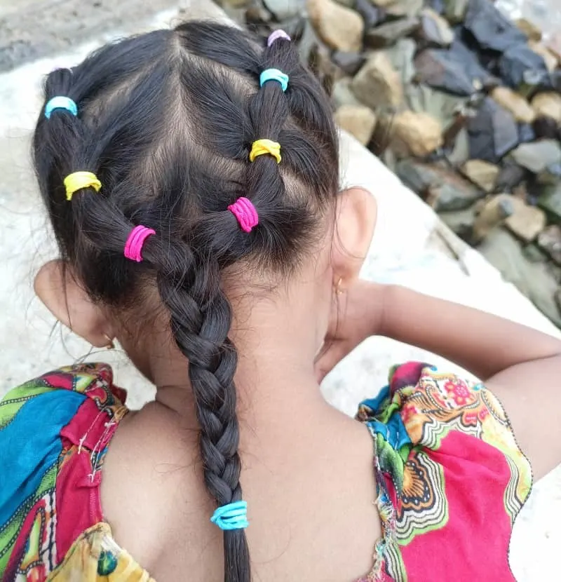 55 Stunning Braided Hairstyles And Haircuts For Kids  2023