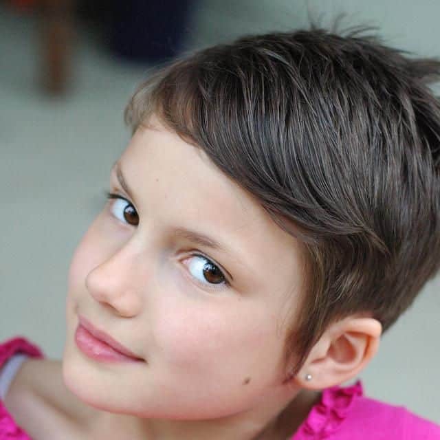 Little Girl Pixie Cut 