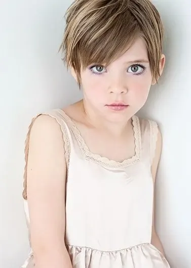 Image of Pixie cut hairstyle for 4 year olds