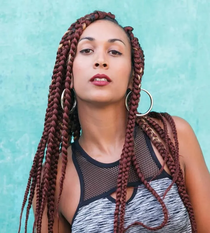 18 Short Box Braids Styles To Try Right Now