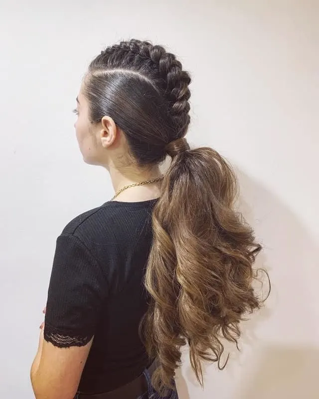 Braided Long Ponytail