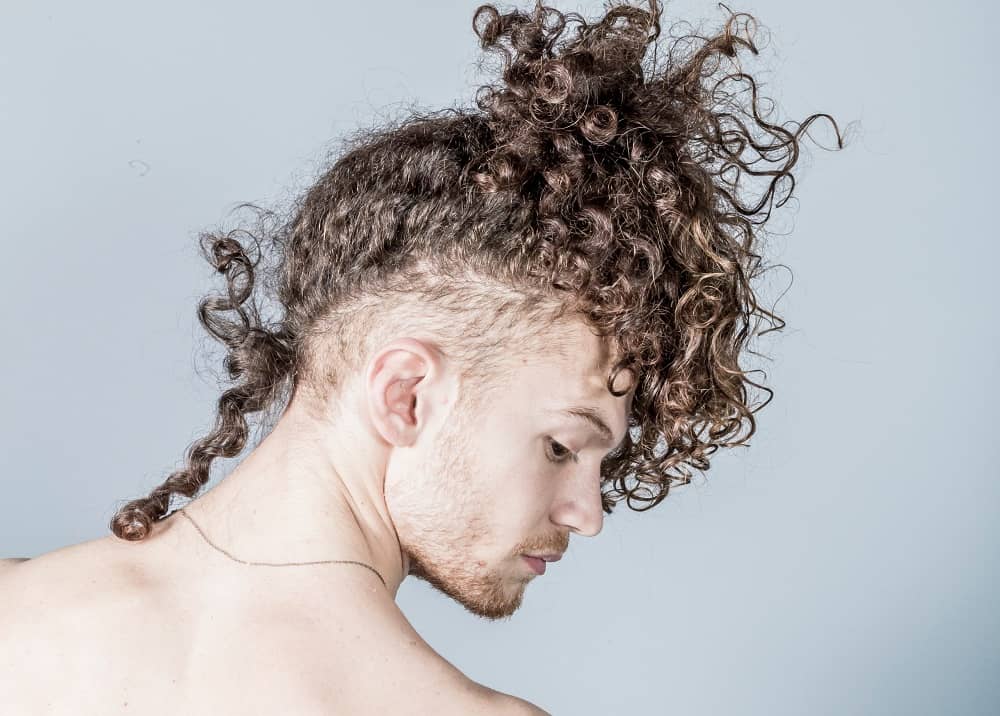20 Curly Mullet Hairstyles For Men To Rock In 2023 in 2023 – Hairstyle Camp