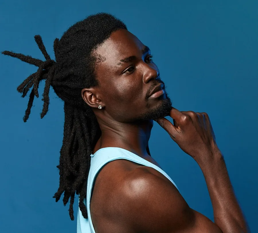 long dreadlocks for men in 30s