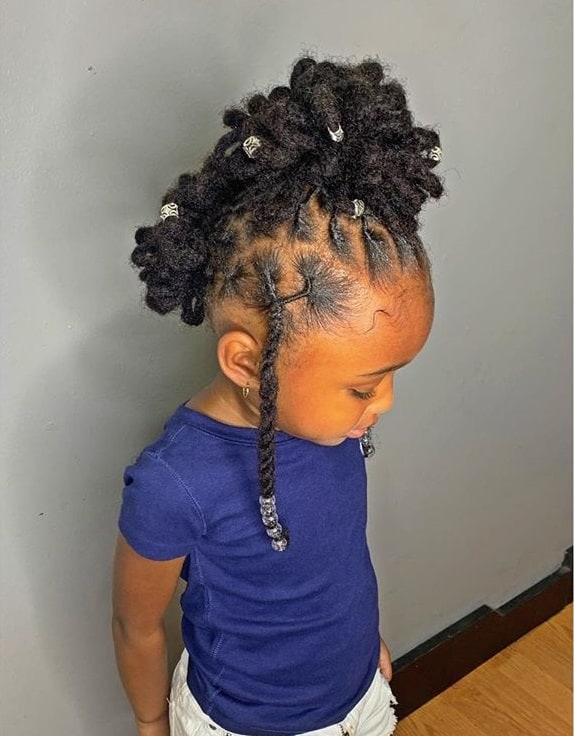 long dreads for little girl