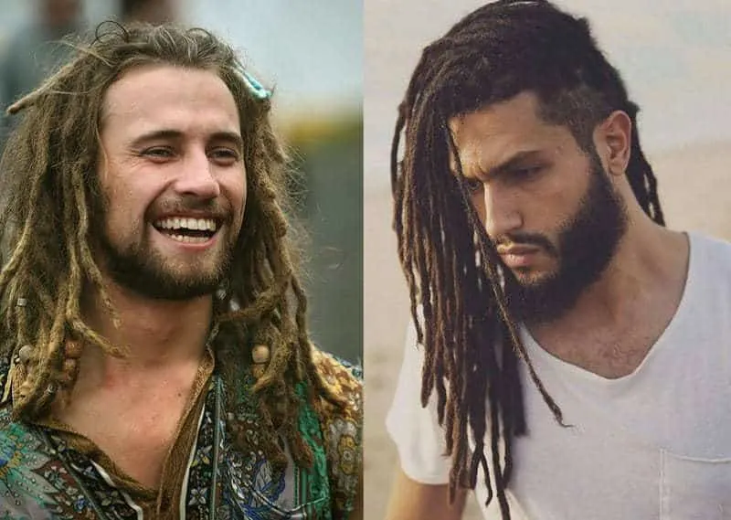  Long Dreadlocks with Beard