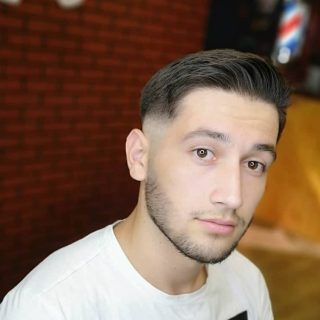 long fade hairstyle for young men