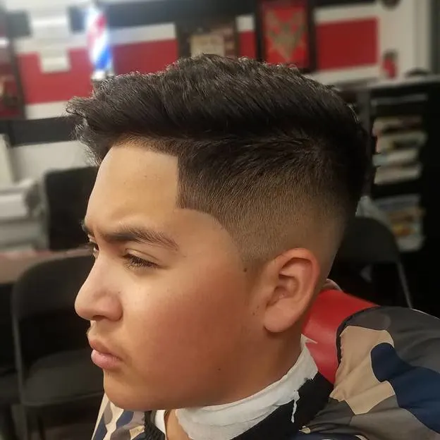 fade long on top