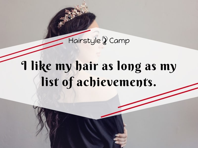 best quotes on long hair