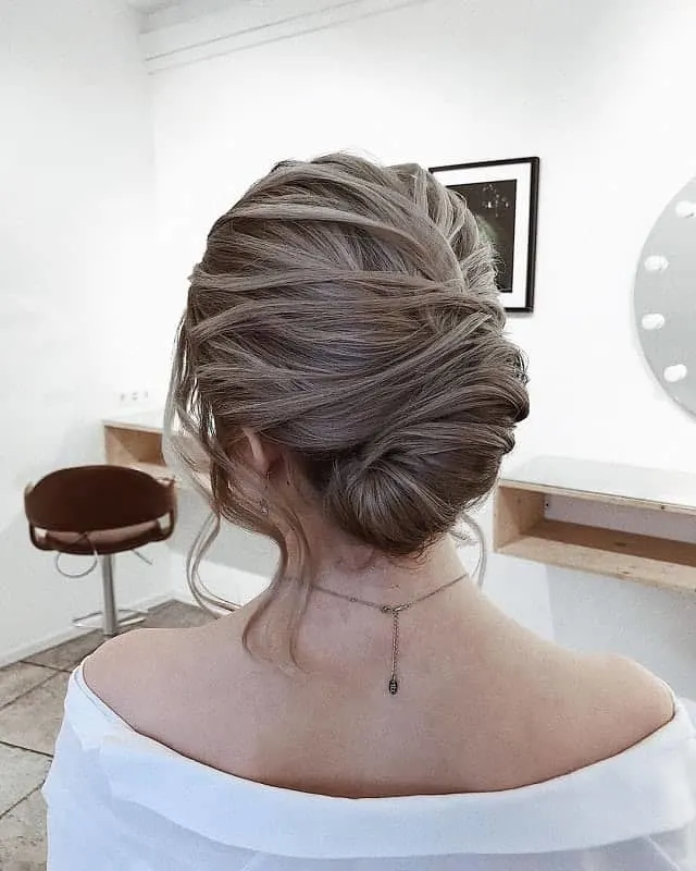 Updo Style for Wedding Guest