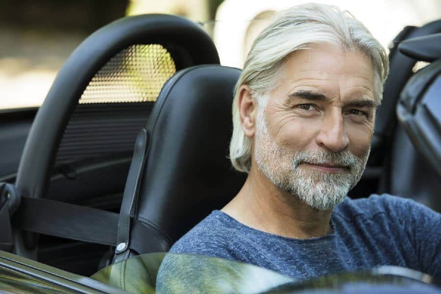 10 of The Coolest Long Hairstyles  for Older Men