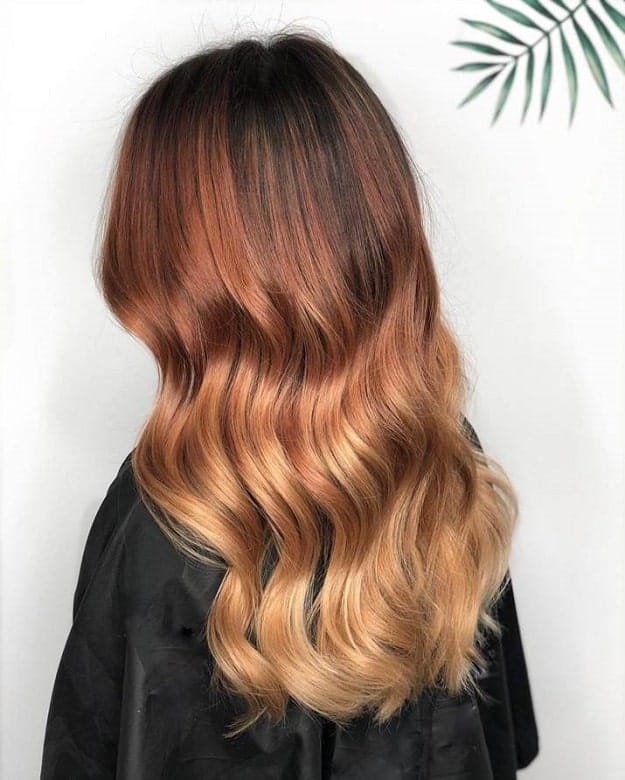  long layered wavy ombre hair for women