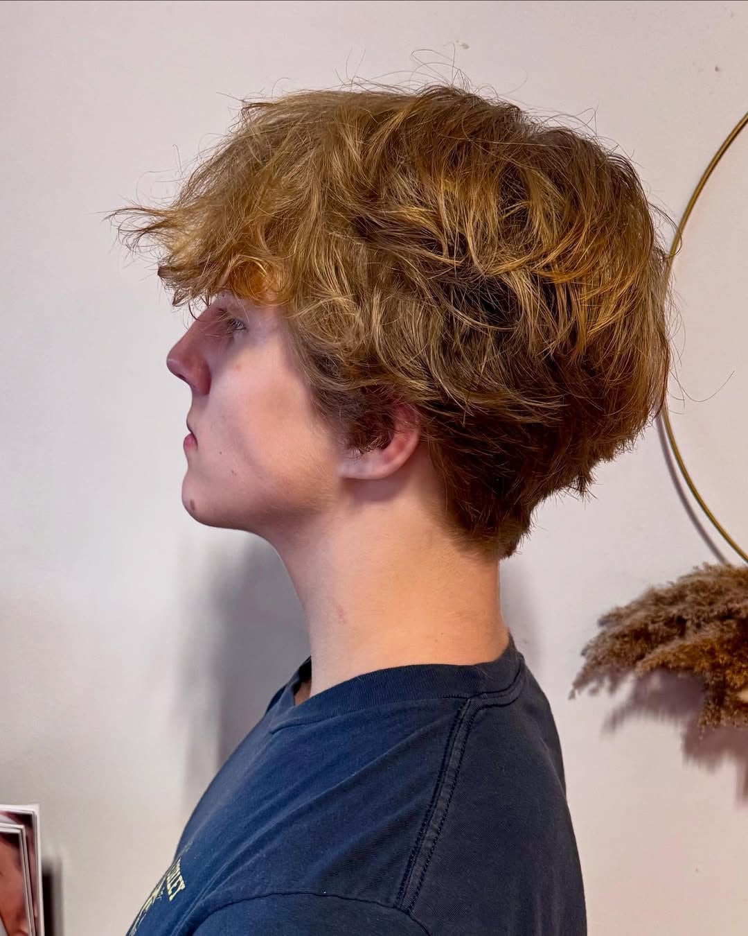 messy textured long layered haircut for boys
