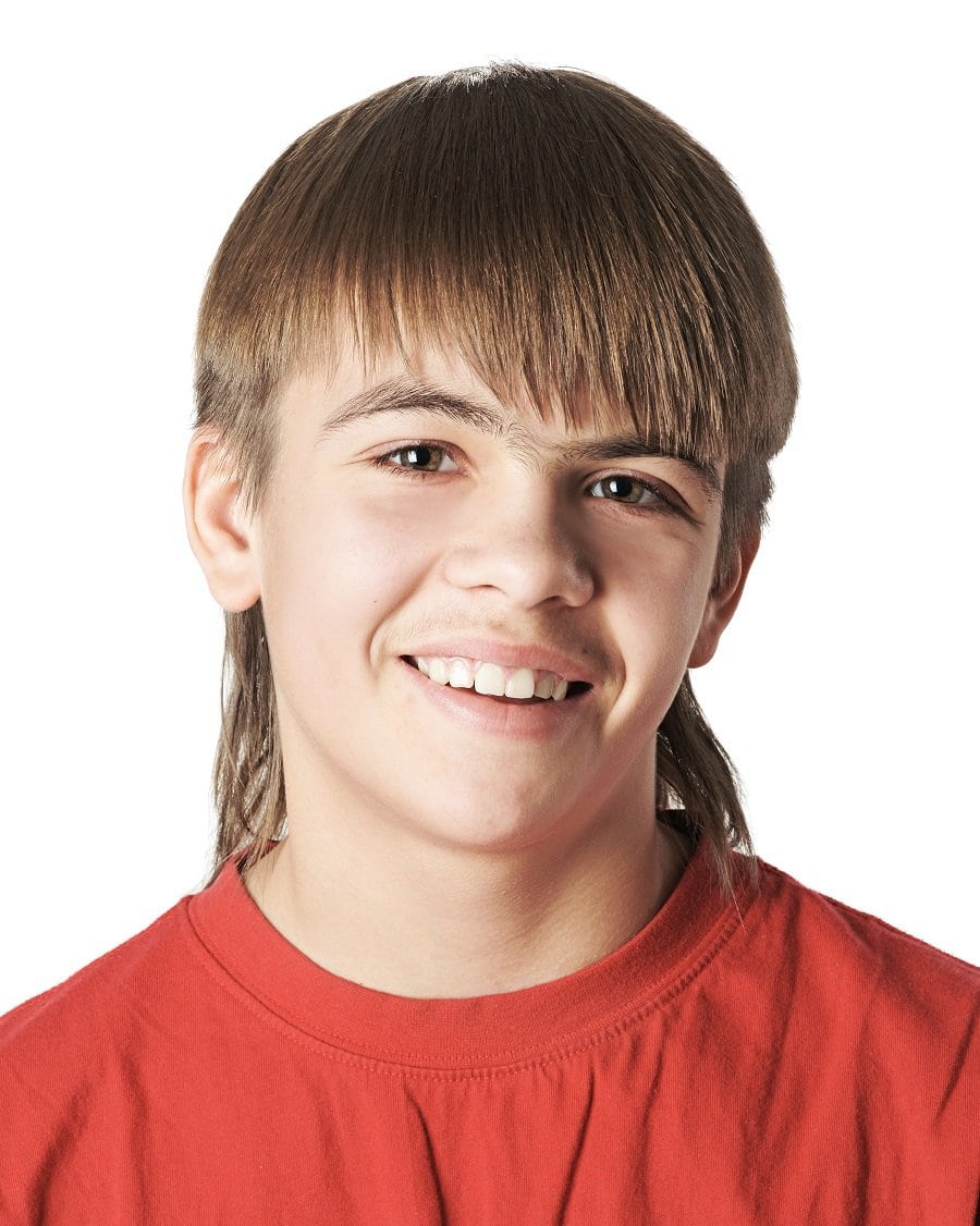 long mullet hair for teenage guys